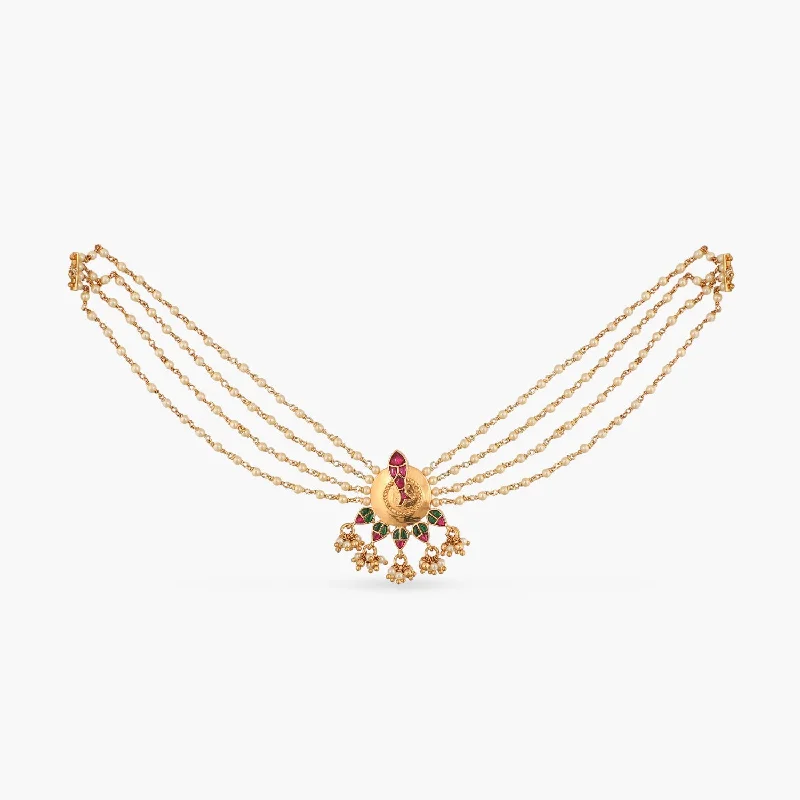 opal and gold earrings Matsya Pearl String Silver Necklace