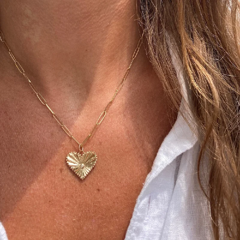 unique tribal silver ring MI AMOR HEART PENDANT