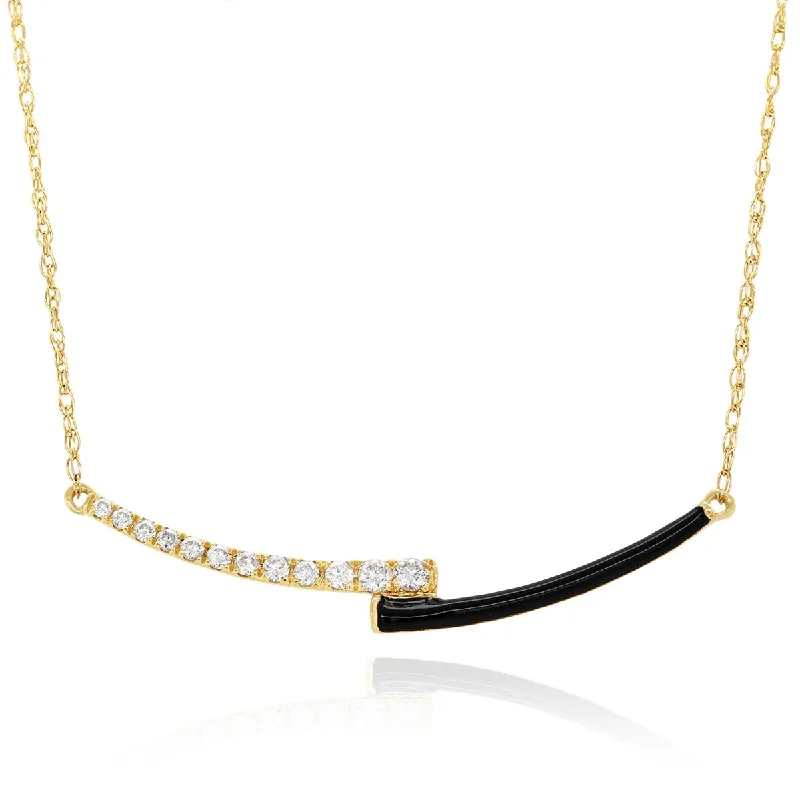 hexagon-shaped engagement ring unique MODERN YELLOW GOLD NECKLACE WITH 12 ROUND CUT DIAMONDS, .12 CT TW hexagon-shaped engagement ring unique MODERN YELLOW GOLD NECKLACE WITH 12 ROUND CUT DIAMONDS, .12 CT TW