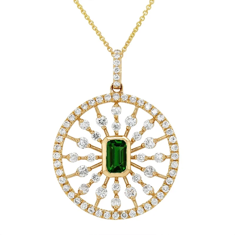 men’s tungsten wedding ring MODERN YELLOW GOLD NECKLACE WITH GREEN TOURMALINE AND DIAMONDS, .69 CT TW men’s tungsten wedding ring MODERN YELLOW GOLD NECKLACE WITH GREEN TOURMALINE AND DIAMONDS, .69 CT TW