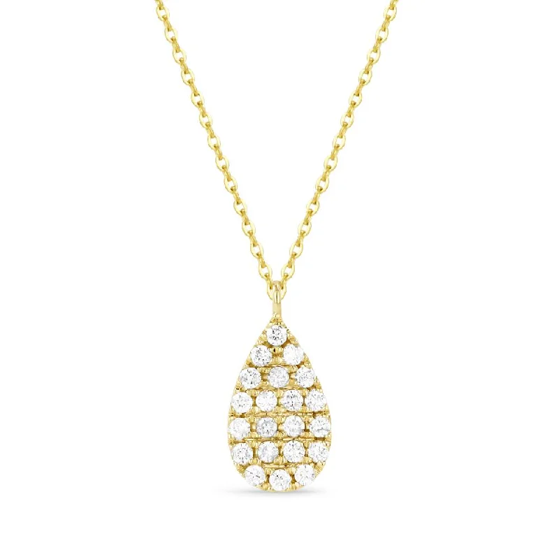 sterling silver angel wing pendant MODERN YELLOW GOLD TEARDROP SHAPED DIAMOND PENDANT NECKLACE, .14 CT TW sterling silver angel wing pendant MODERN YELLOW GOLD TEARDROP SHAPED DIAMOND PENDANT NECKLACE, .14 CT TW