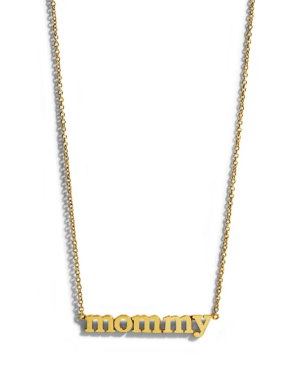 simple turquoise stud earrings Mommy Yellow Gold Necklace