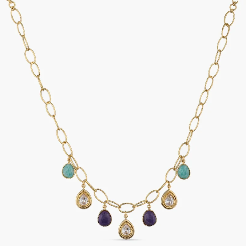 rose gold infinity bracelet Moroccan Blue Statement Silver Necklace