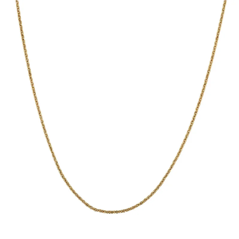 real ruby pendant necklace Anchor chain 14K Gold Necklace