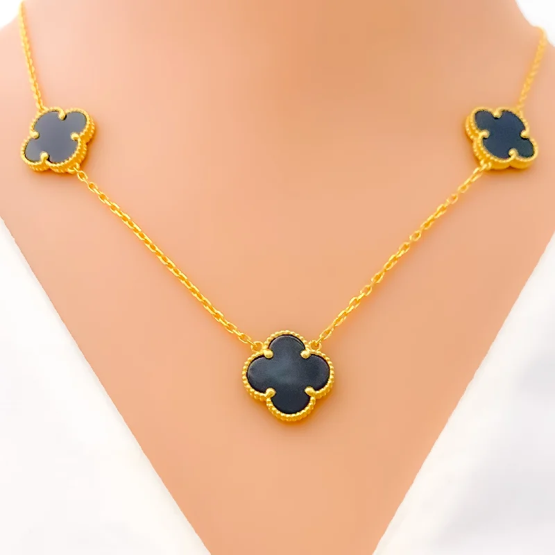 Opulent Dressy 21k Gold Necklace