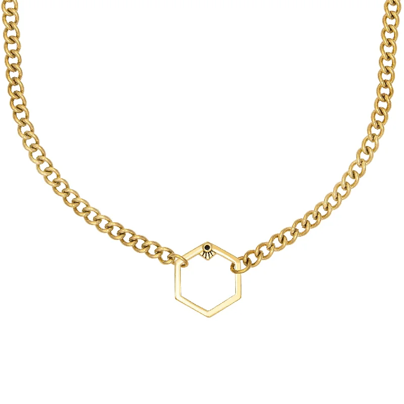luxury emerald ring platinum Portal Necklace