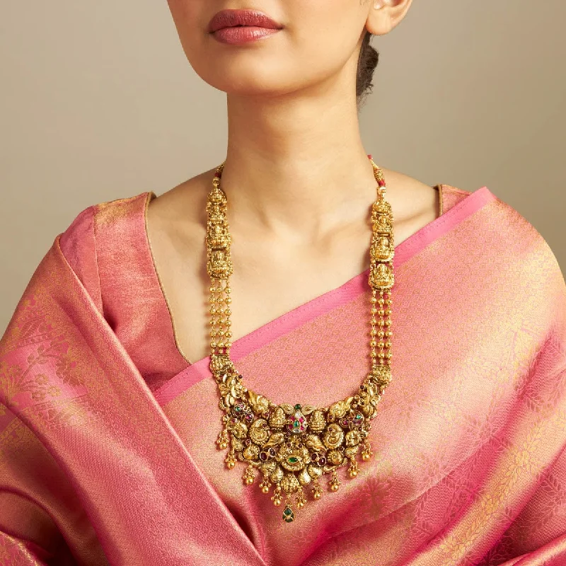 delicate chain necklace gold Silver Temple Necklace 164642