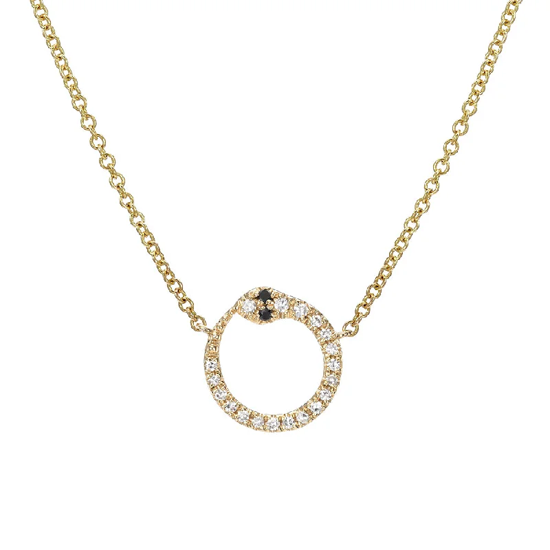 tiny star constellation bracelet Snake Ouroboros Necklace
