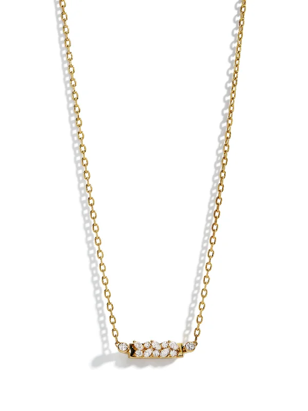 stackable gold bangle set Soiree Mood Yellow Gold Necklace