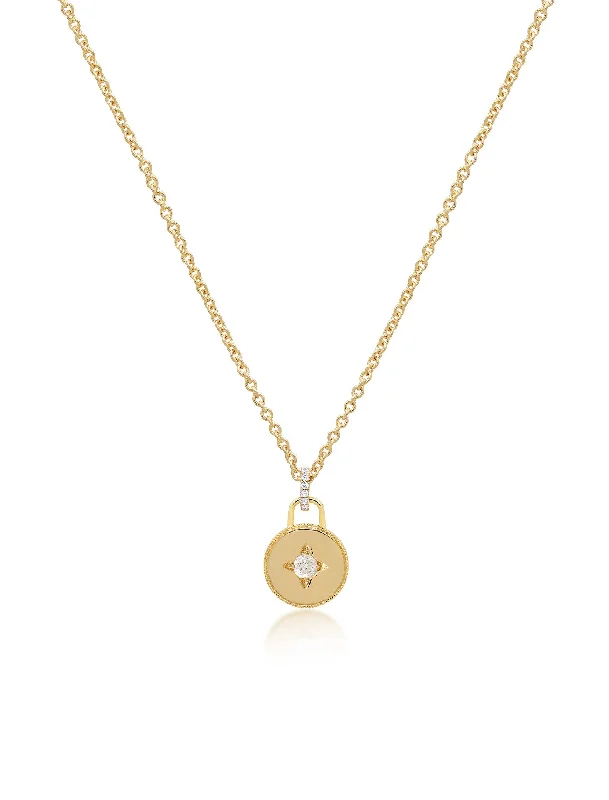 celestial meteor shower earrings Drew Warisan Minor, 18K Yellow Gold + Diamond Pendant celestial meteor shower earrings Drew Warisan Minor, 18K Yellow Gold + Diamond Pendant