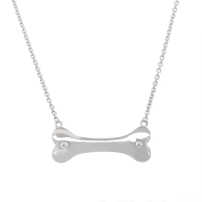 gothic bat ring sterling silver STERLING SILVER BONE SHAPED PENDANT WITH DIAMONDS, .01 CT TW gothic bat ring sterling silver STERLING SILVER BONE SHAPED PENDANT WITH DIAMONDS, .01 CT TW