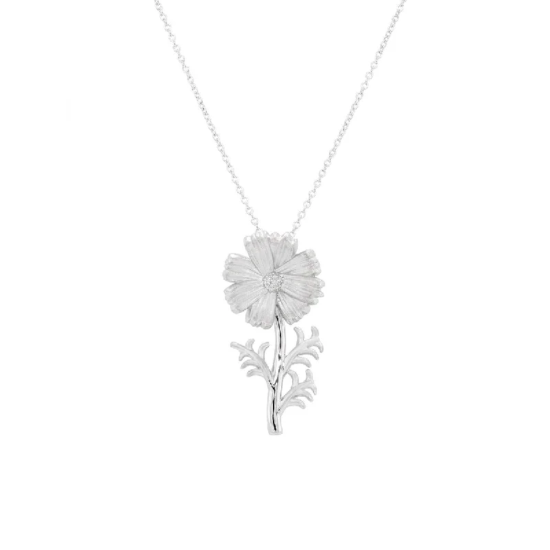 infinity knot wedding band STERLING SILVER COSMOS PENDANT NECKLACE