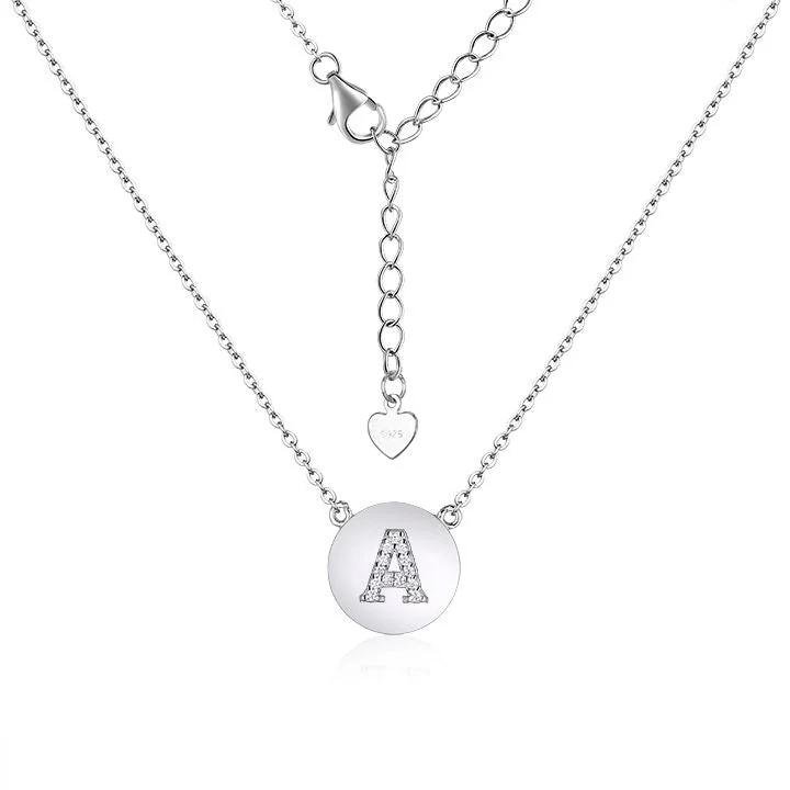 boho gold leaf ring Casablanca Sterling Silver Initial Necklace (Choose Your Letter)