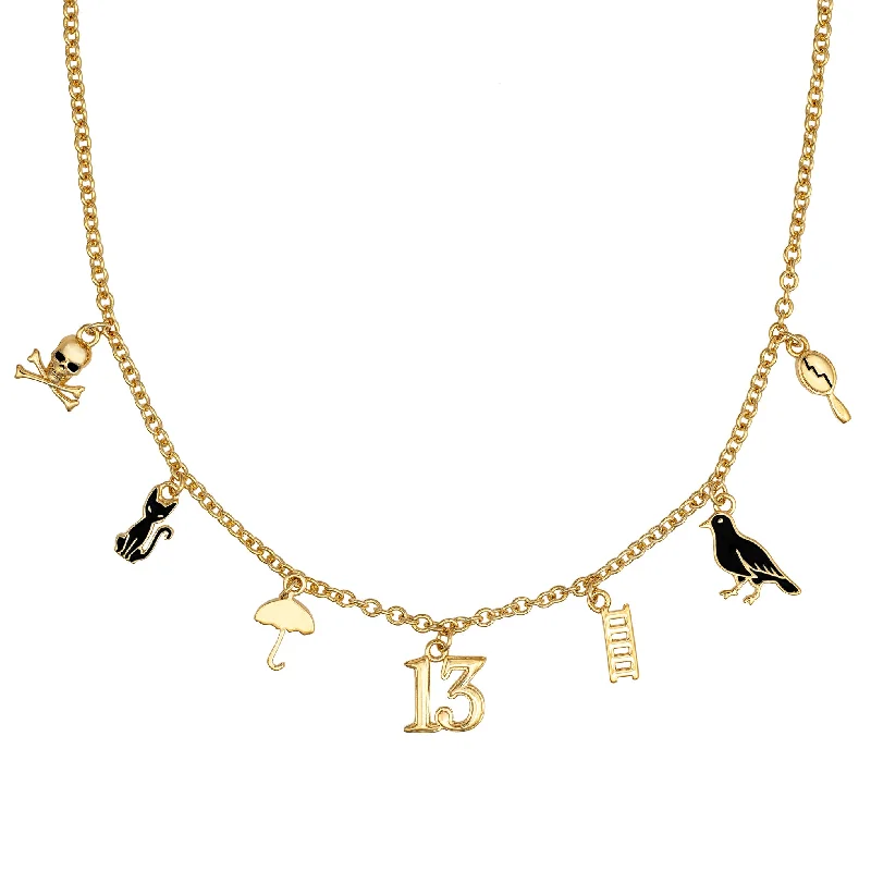custom zodiac sign ring Superstition Necklace