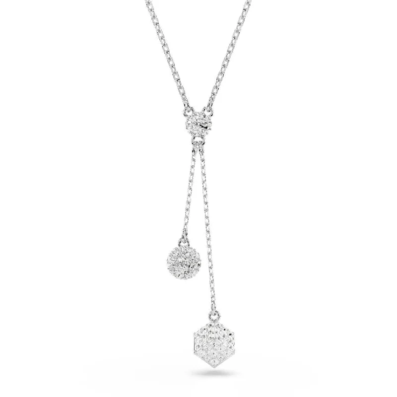 celestial sun charm anklet Swarovski Dextera Sphere & Cube Necklace