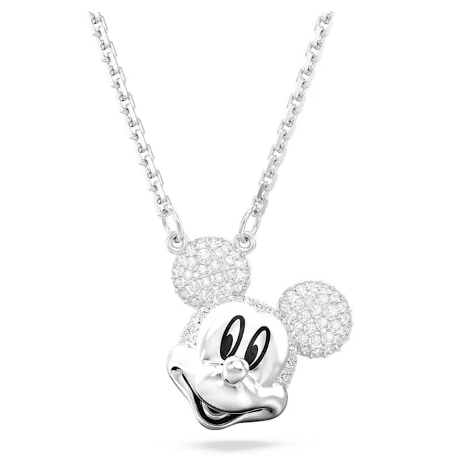 white opal engagement ring Swarovski Mickey Mouse Necklace