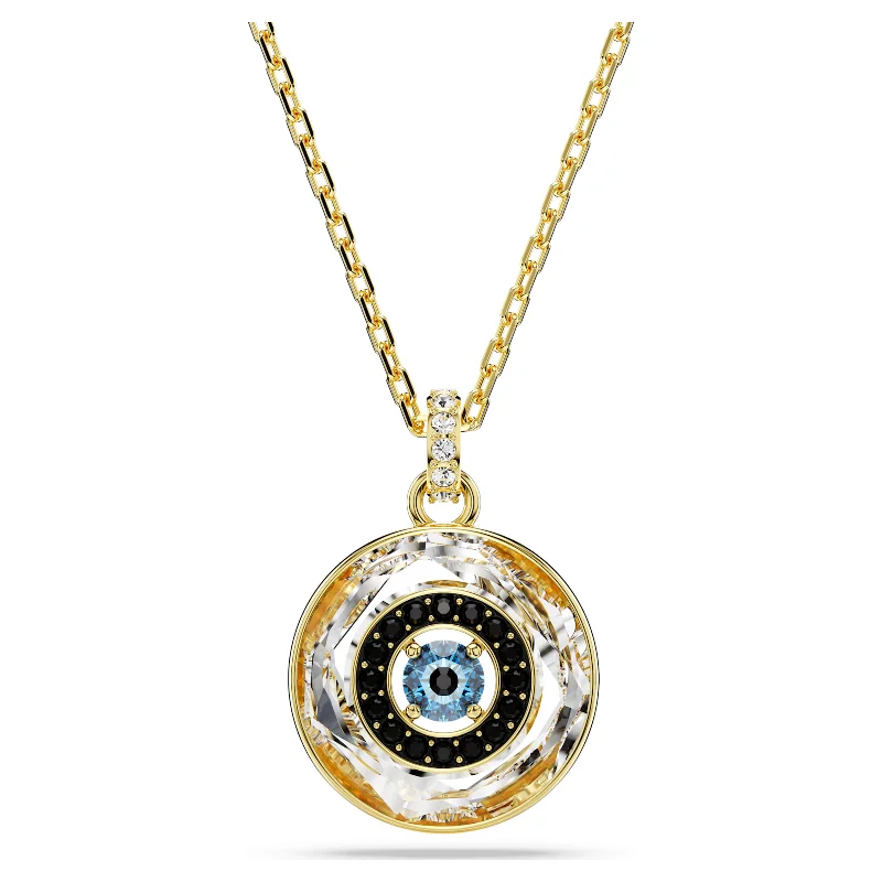 classic pearl strand necklace Swarovski Symbolica Evil Eye Necklace