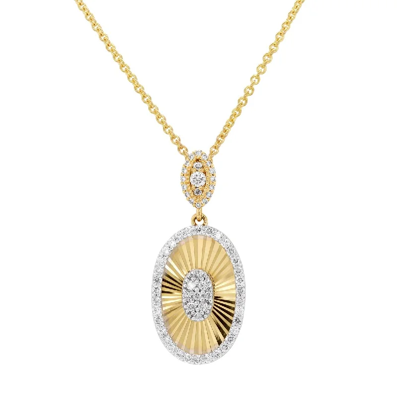 raw crystal cuff bracelet TEXTURED YELLOW GOLD OVAL PENDANT NECKLACE WITH DIAMONDS, 35 CT TW raw crystal cuff bracelet TEXTURED YELLOW GOLD OVAL PENDANT NECKLACE WITH DIAMONDS, 35 CT TW