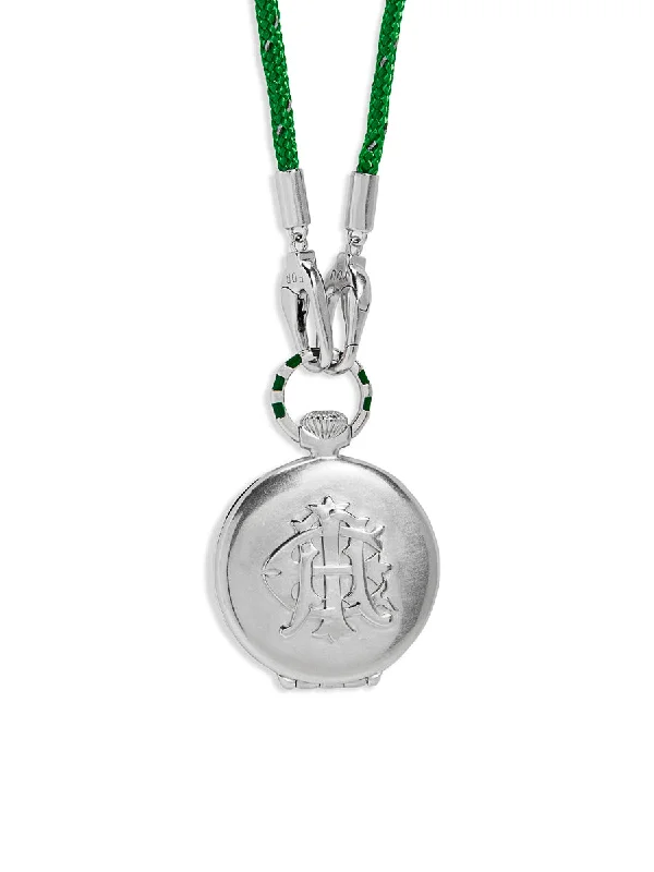 handmade gemstone anklet boho The Sterling Silver Endeavor Vault on Green Seafarer