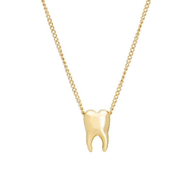 emerald cut diamond wedding ring Tooth Necklace