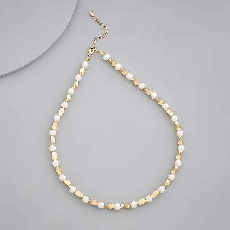 simple crystal earrings Trendy Necklace 171672