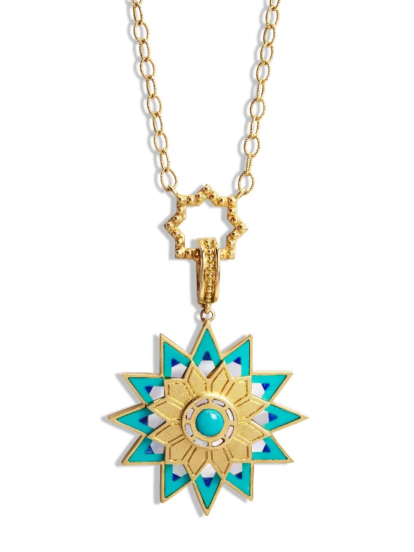 dainty butterfly pendant necklace Turquoise, Lapis, & Mother Of Pearl Madina Amulet Necklace dainty butterfly pendant necklace Turquoise, Lapis, & Mother Of Pearl Madina Amulet Necklace