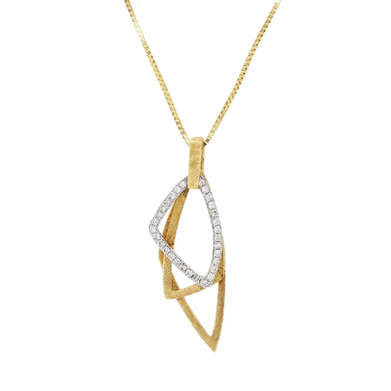 zodiac constellation bracelet silver TWO-TONE GOLD PENDANT NECKLACE WITH DIAMONDS, .21 CT TW zodiac constellation bracelet silver TWO-TONE GOLD PENDANT NECKLACE WITH DIAMONDS, .21 CT TW