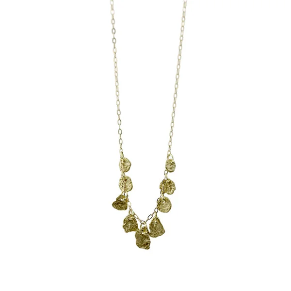 vintage gold engagement ring Waterline 9-Piece Necklace