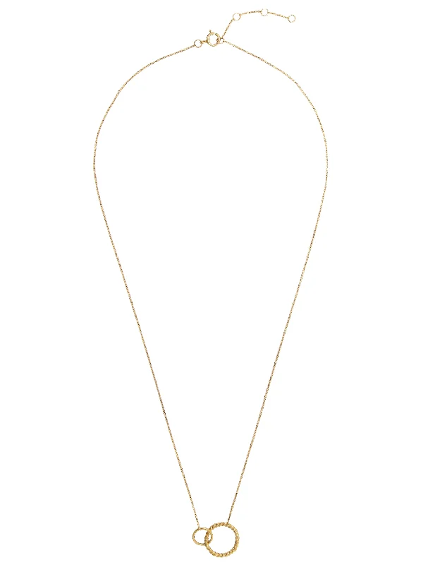 personalized gemstone pendant necklace Casablanca Eternal Bond Necklace
