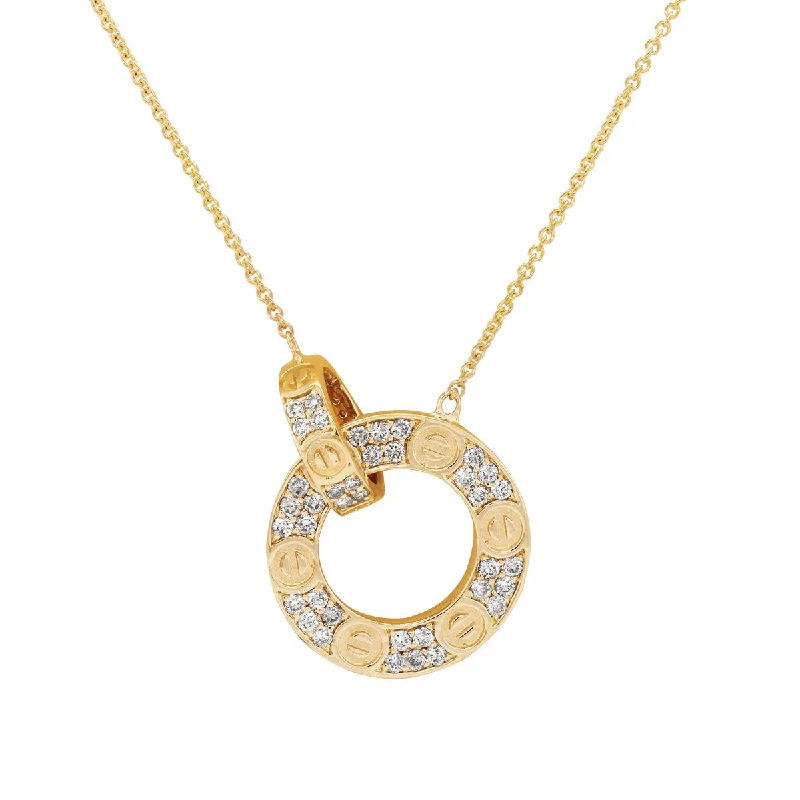 simple gold bar stud earrings YELLOW GOLD CIRCLE PENDANT NECKLACE WITH DIAMONDS, .34 CT TW simple gold bar stud earrings YELLOW GOLD CIRCLE PENDANT NECKLACE WITH DIAMONDS, .34 CT TW
