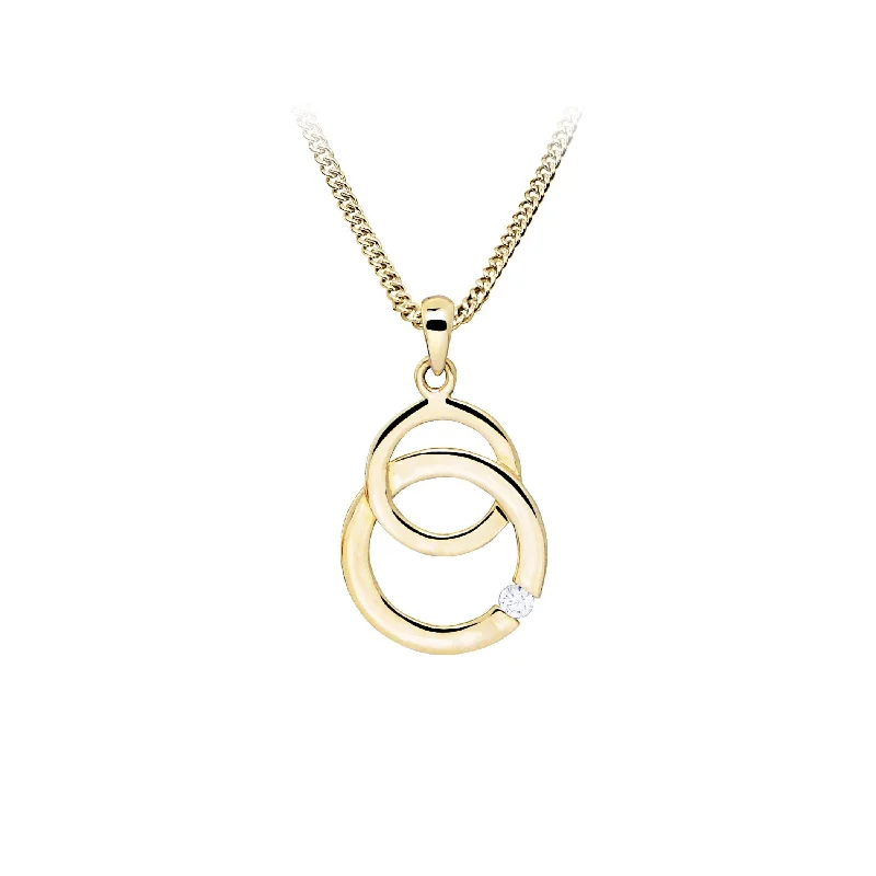 handcrafted gemstone pendant Casablanca Eternal Unity Necklace