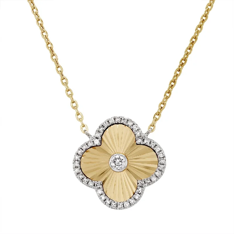 real peridot charm bracelet YELLOW GOLD FOUR LEAF CLOVER PENDANT WITH DIAMONDS, .16 CT TW real peridot charm bracelet YELLOW GOLD FOUR LEAF CLOVER PENDANT WITH DIAMONDS, .16 CT TW