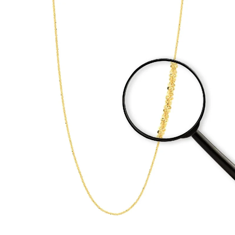 emerald cut diamond wedding ring YELLOW GOLD SPARKLE CHAIN NECKLACE