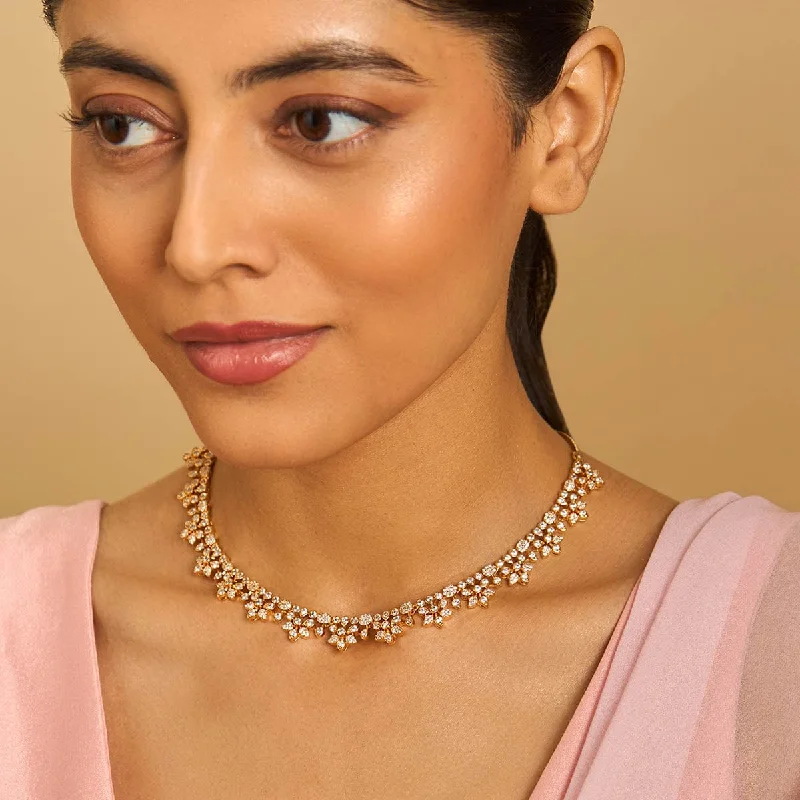 personalized engraved locket Zircon Necklace 173573